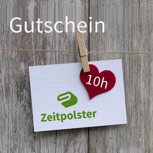 10 h Zeitpolster Gutschein